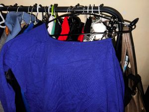 Stylish Blue 👗 one side off shoulder