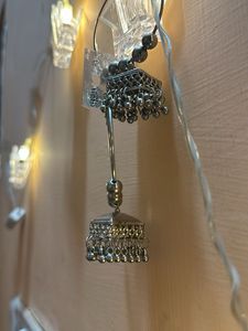 Set Of 2 Combo JHUMKAS BEAUTIFUL HOOP EARRINGS
