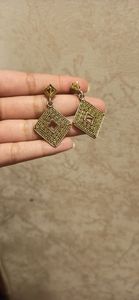 Golden earrings