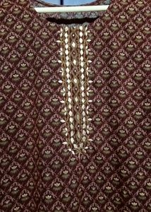 Mauve Colour Kurti Combo