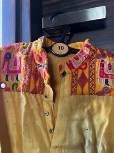 Kutchi work Kurta
