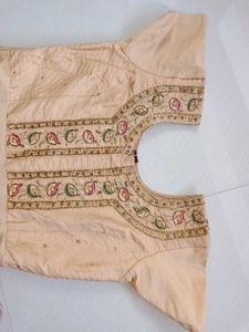 Elegant Embroidered Anarkali Dress