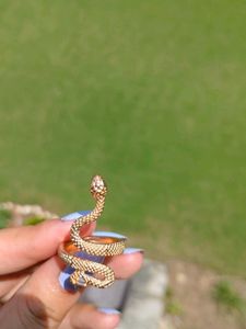 Gold Snake Ring