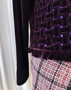 Korean Velvet Top