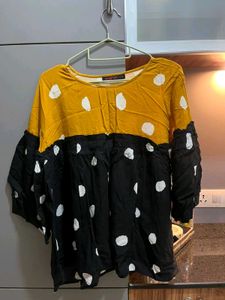 Polka Dots Empire Top