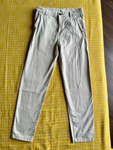 Casual Off White  Pants For 10 Yrs Old