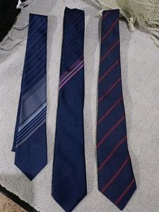 Striped Ties - Set of 3
