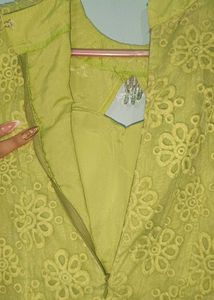 Cute Green Floral Dress