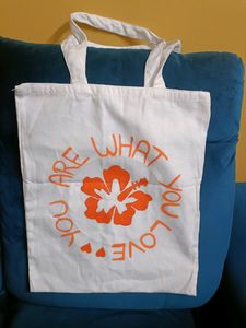 Hand-painted Washable Tote Bag