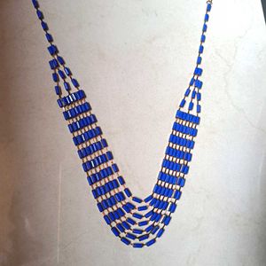 Seven  Layered Beaded Necklace