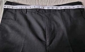Black Trousers Waist Adjustable