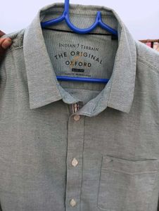 MinT green oxford shirt