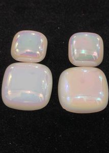 Iridescent Stud Earrings