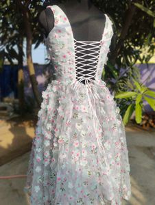 Floral Corset midi Dress(for Ankita)