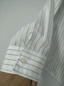White Pinstripe Shirt