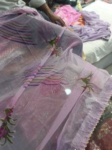 Floral Print Saree (Minor Issue)