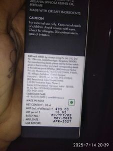 Thrive Co Frizz Tamer Hair Oil Serum