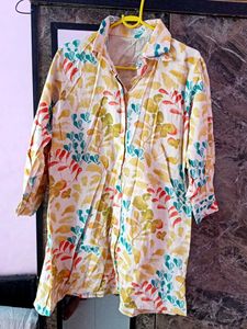 Totally New Pure Soft Cotton Hand Painted Coord Se