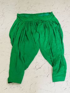 Embroidered Yellow &amp; Green Ethnic Top