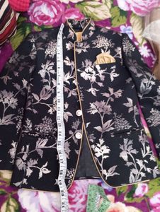 Floral Print Boys' Blazer