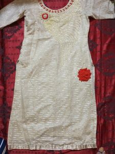 Gold Kurta Set With Pant...❤️