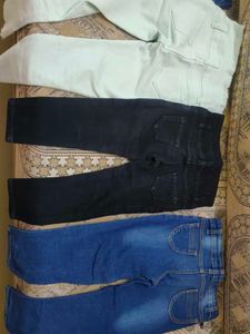 Combo Of 4 Jens And 3 Shorts