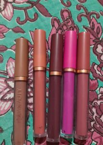 Matte Lipstick Combo Set Of 10