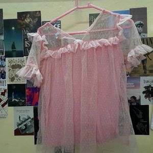 Net Pink Top