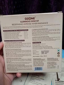 Ozone Gold Facial Kit