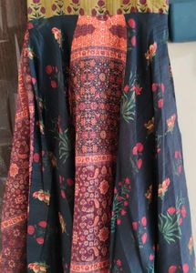 A Floor Touch Kurta For Women With Extra Margin