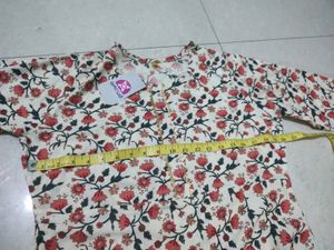 New Pure Cotton Anarkali Kurti