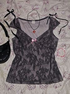 Printerest Vintage Lace Corset Top💕