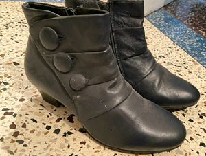 Navy Blue Boots