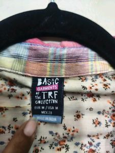 Plaid Button-Down Shirt