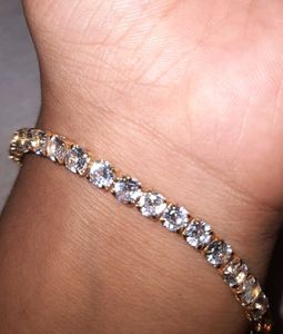 Anti Tarnish Cubic Tennis Bracelet
