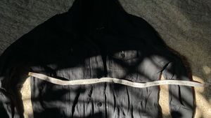 BLACK DENIM JACKET 1800₹(Unisex) (Bargainable)