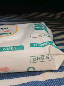 Mamaya Bamboo Baby Wipes - 72 Count