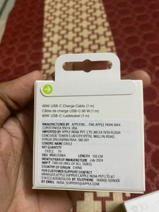 Apple 100% Original 20W Adaptor