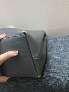 Leather Shoulder Tote Bag
