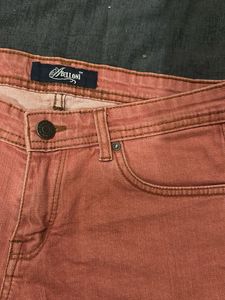 Abelloni denim mini shorts