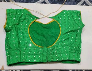 Banaras Mirror Blouse[margin Available]