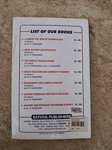 Anatomy Physiology &amp; Health Education N.Murugesh