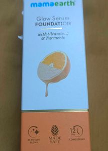 Mamaearth Glow Serum Foundation and Compact