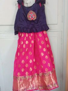6-8 Your Girl 3 Set Of Ghagra Choli Without Chunni