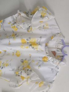 White - Yellow Sundress
