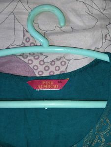 Teal Paisley Blouse