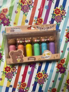 Kawaii Bear Highlighter Set