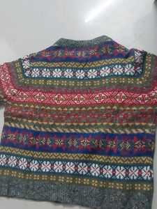 Colorful Patterned Sweater
