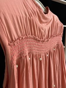 Price DROP Peach Sleeveless Top