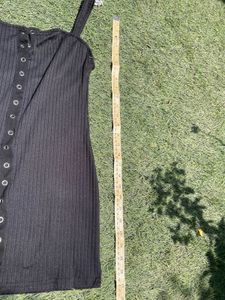 Super sexy black a-line mini dress from Shein